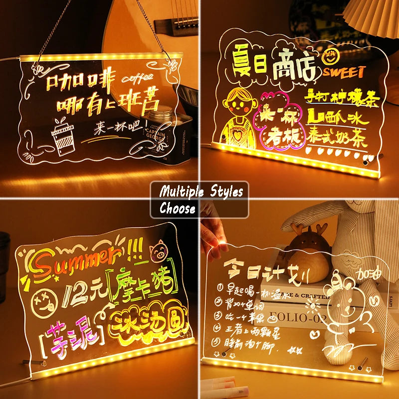 GlowArt™ Magic Blackboard Drawing Toy TM