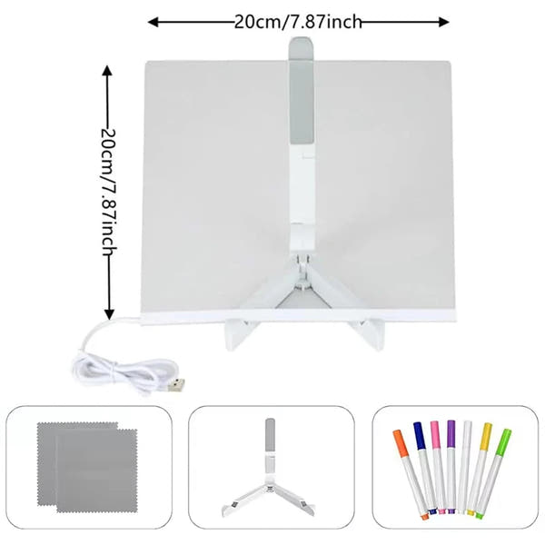 GlowArt™ Magic Blackboard Drawing Toy TM