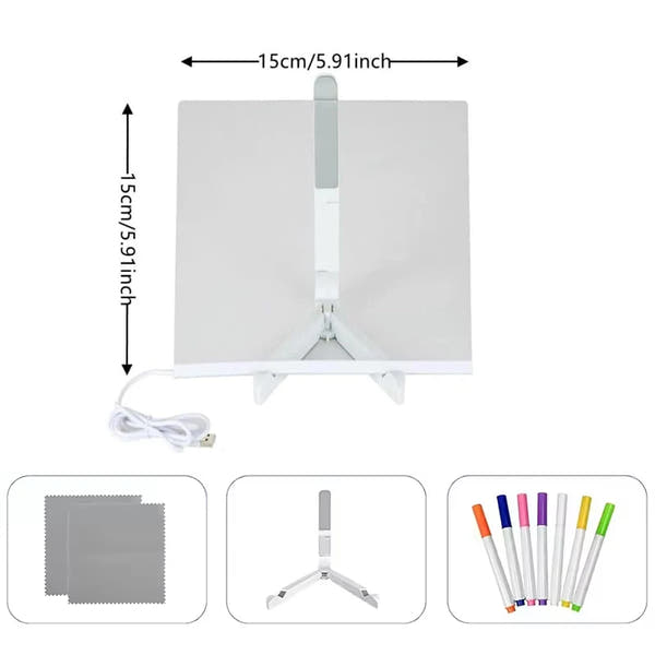 GlowArt™ Magic Blackboard Drawing Toy TM
