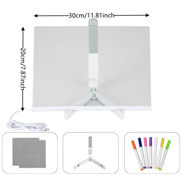 GlowArt™ Magic Blackboard Drawing Toy TM
