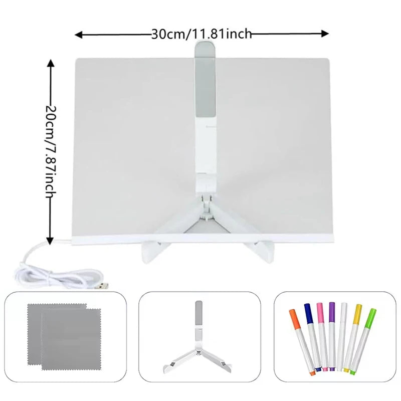 GlowArt™ Magic Blackboard Drawing Toy TM