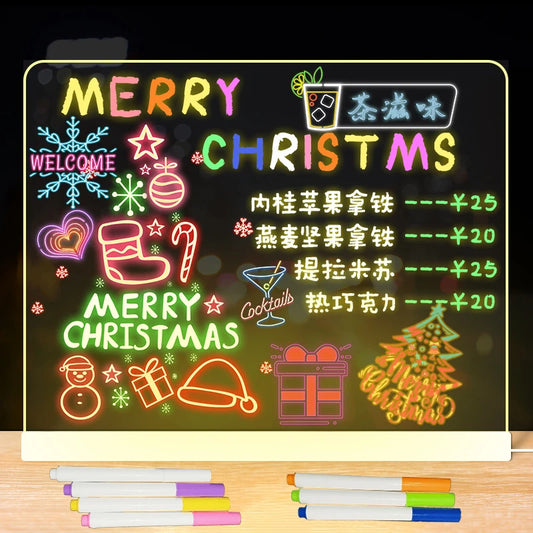 GlowArt™ Magic Blackboard Drawing Toy TM