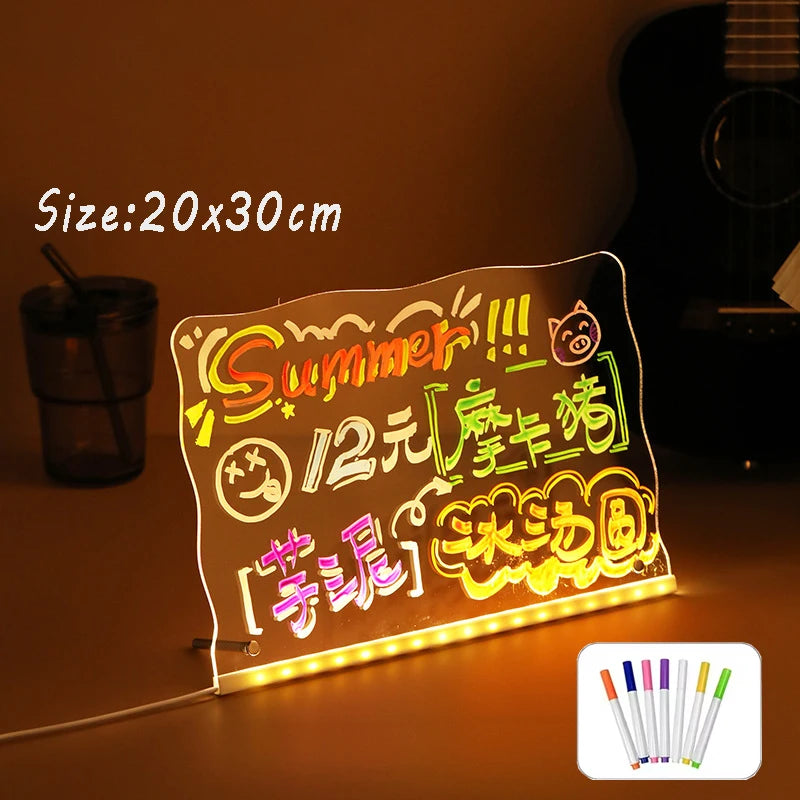 GlowArt™ Magic Blackboard Drawing Toy TM